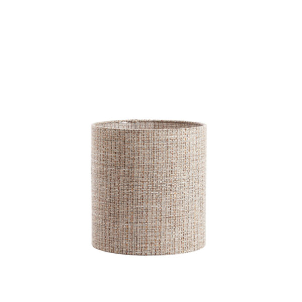 Beige geweven lampenkap van stof Light & Living Okavi - Ø 30 cm