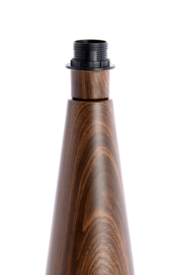 Houten tafellamp conische vorm Light & Living Dinan - H 33,5 cm - Image 3