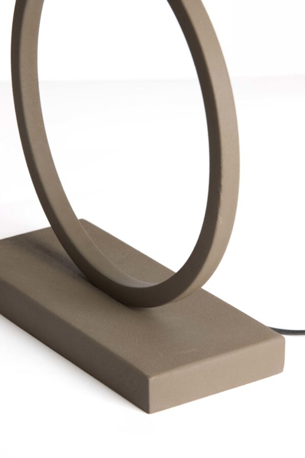 Minimalistische lampenvoet cirkelvormig Light & Living Liva - H 43 cm - Image 6