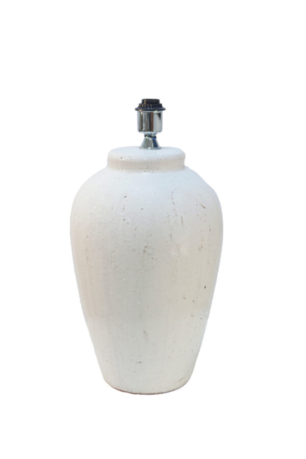 Keramische tafellamp voetwit Light & Living Vesuvius - H 55 cm - Image 2