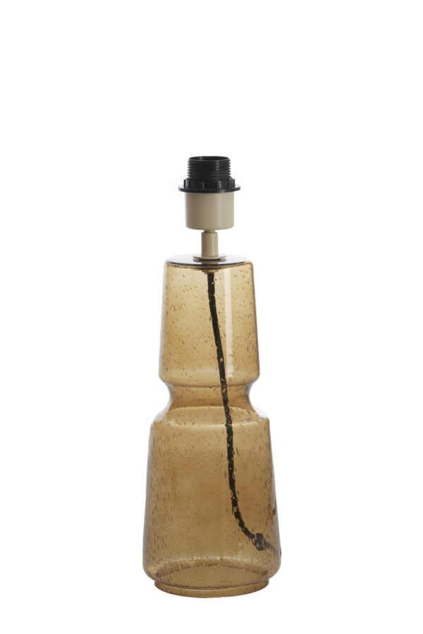 Amberkleurige glazen lampvoet voor interieur Light & Living Labin - H 39 cm - Image 2