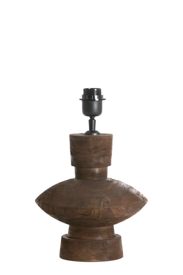 Houten lampvoet design Light & Living Fiera - H 25 cm - Image 2
