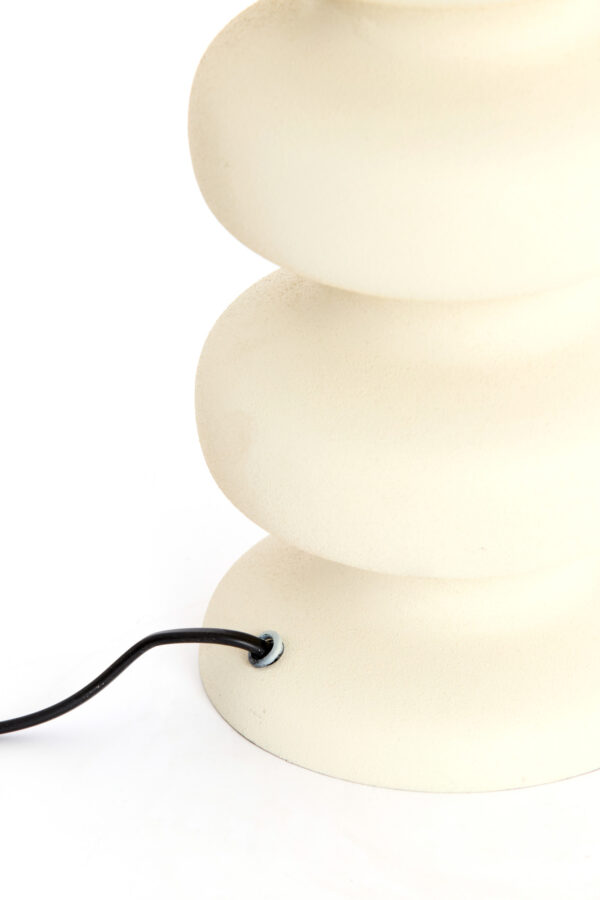 Keramische lampvoet beige Light & Living Soroca - H 24 cm - Image 4