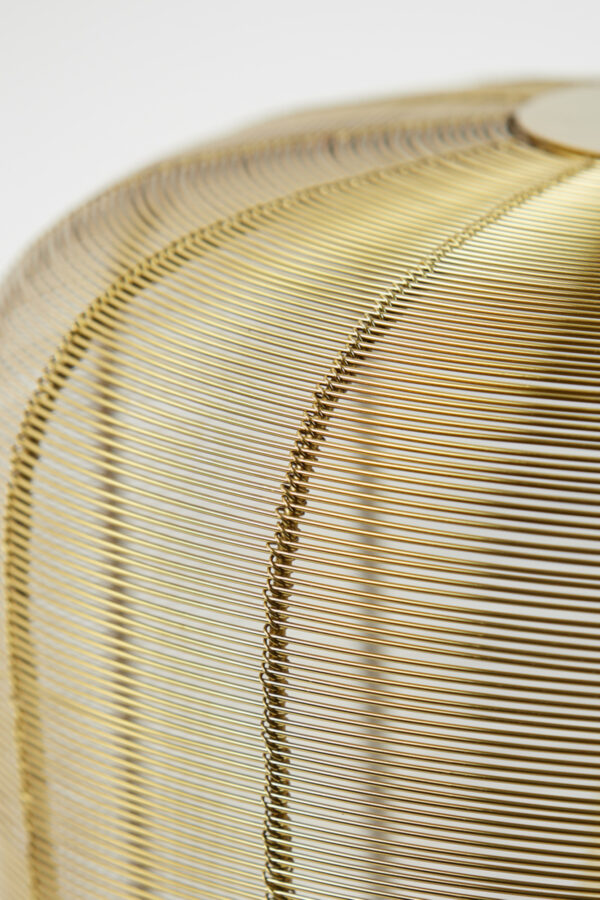 Goudkleurige metalen hanglamp voor interieur Light & Living Adeta - Ø 28 cm - Image 8