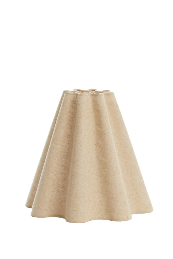 Beige kleurige stoffen lampenkap Light & Living Bezaha - Ø 15 cm - Image 2