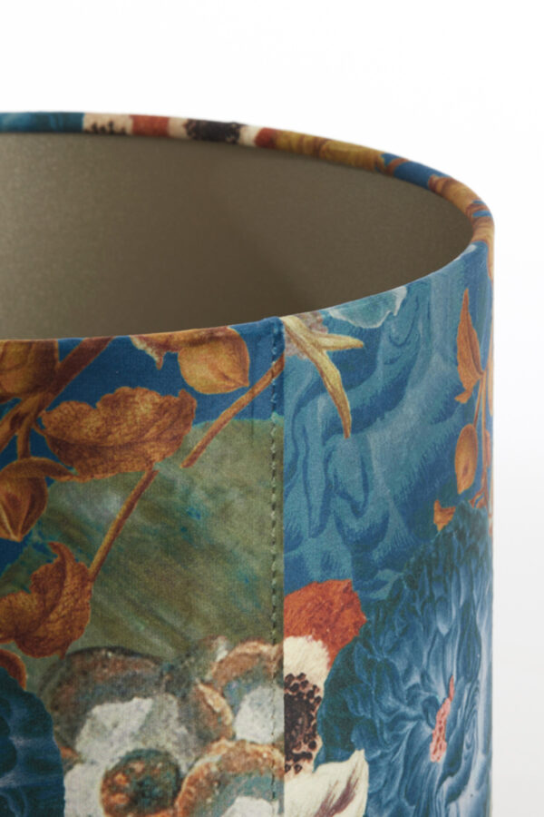 Bloemen lampenkap blauw multicolor Light & Living Bloom - Ø 25 cm - Image 5