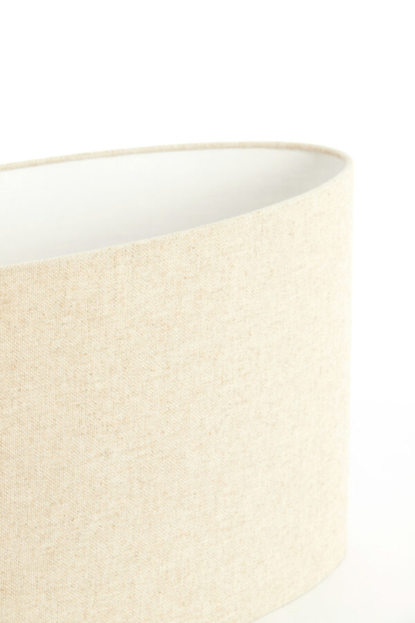 Beige cilindervormige lampenkap stof Light & Living Livigno - H 32 cm - Image 6