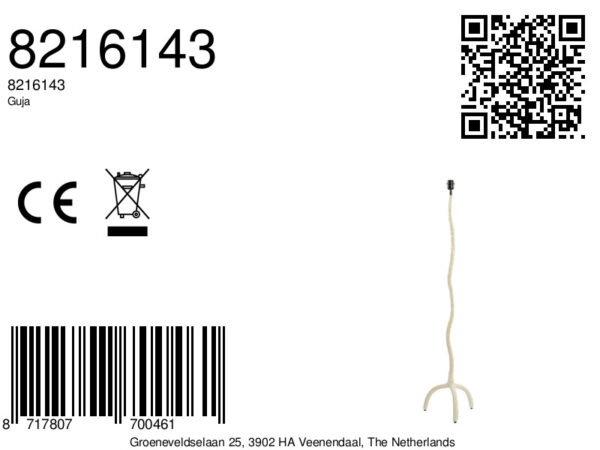 Stijlvolle vloerlampen in warme kleuren Light & Living Guja – H 137 cm - Image 8