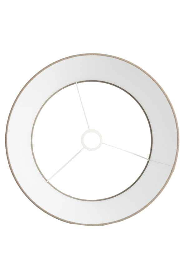 Stoffen lampenkap grijze tint Light & Living Livigno - Ø 35 cm - Image 6
