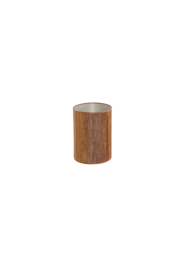 Bruine cilinder lampenkap voor sfeer Light & Living Penny - H 25 cm - Image 4