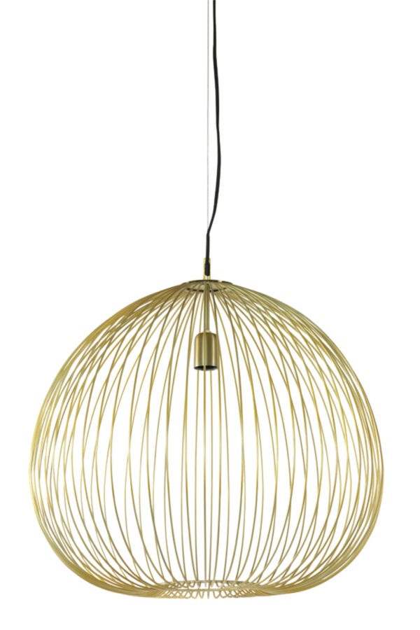 Koepelvormige gouden draad hanglamp Light & Living Rilana - Ø 56 cm - Image 2