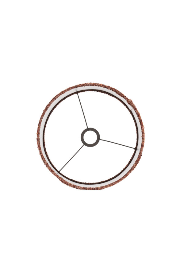 Terracotta cilindervormige lampenkap stof Light & Living Osire - Ø 30 cm - Image 6
