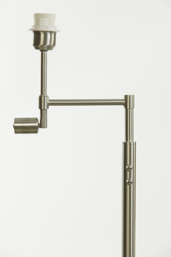 Draaibare lampenvoet zilver Light & Living Montana - H 140 cm - Image 5