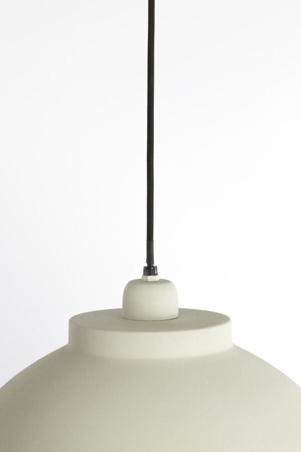 Witte koepelvormige hanglamp Light & Living Kylie - Ø 45 cm - Image 3