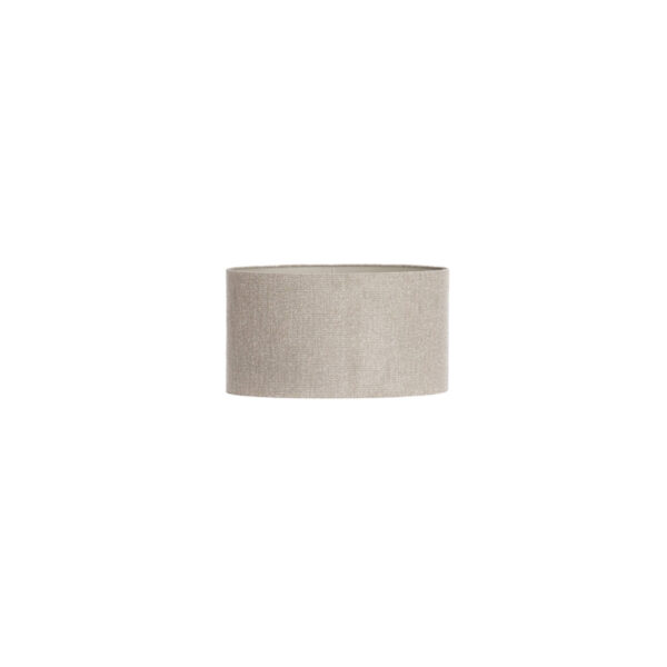 Cilindervormige stoffen lampenkap beige  Light & Living Brandy - H 25 cm