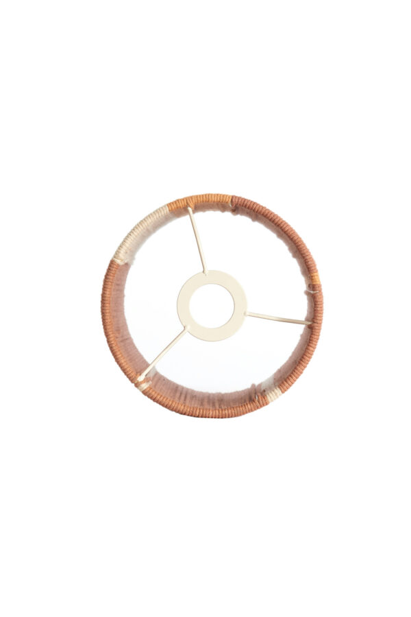 Gestreepte cilindervormige lampenkap Light & Living Medan - Ø 20 cm - Image 5