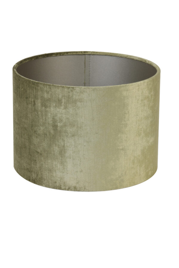 Lampenkap in groene stof, cilindervormig Light & Living Gemstone - Ø 40 cm - Image 3