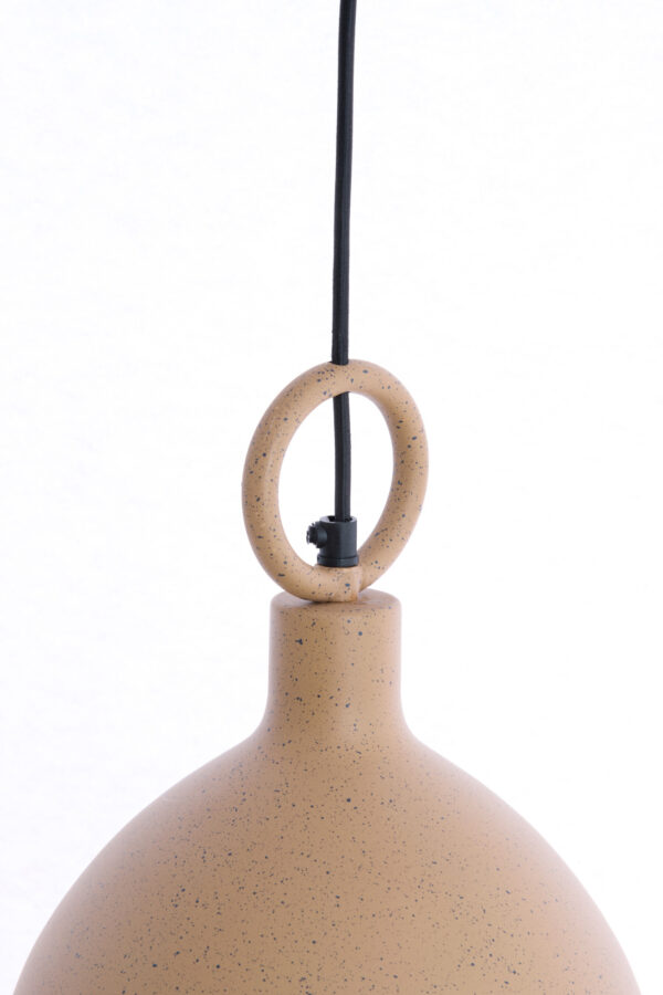 Beige keramische hanglamp stijlvol Light & Living Rosero - Ø 24 cm - Image 5