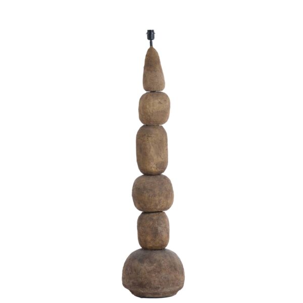 Steenlampvoet meerlagig ontwerp Light & Living Marree - H 135 cm