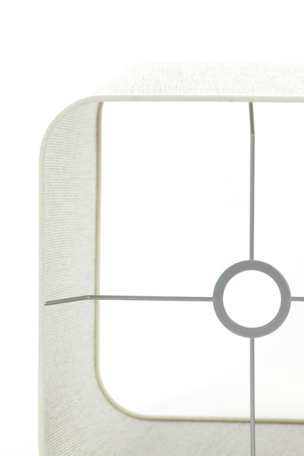 Vierkante lampenkap neutrale tint Light & Living Breska - H 35 cm - Image 6