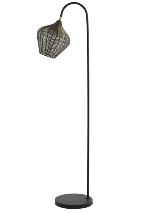 Rotan hanglamp metaal look Light & Living Alvaro - H 160 cm - Image 3
