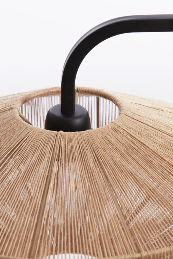 Rotan lampenkap wandmontage Light & Living Lyra - wandlamp - H 115 cm - Image 3