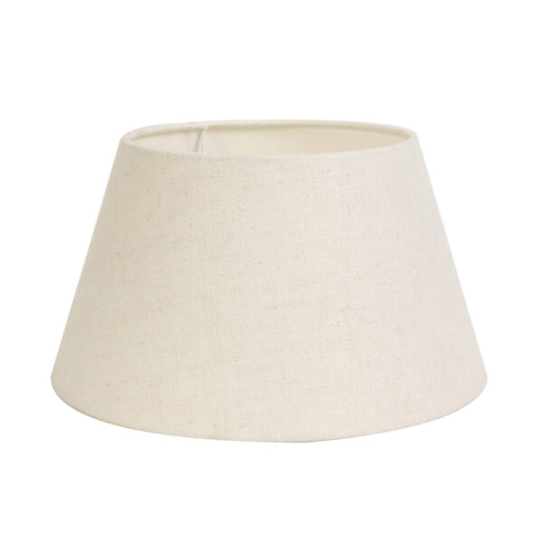 Stoffen lampenkap beige kleur Light & Living Livigno - Ø 15 cm
