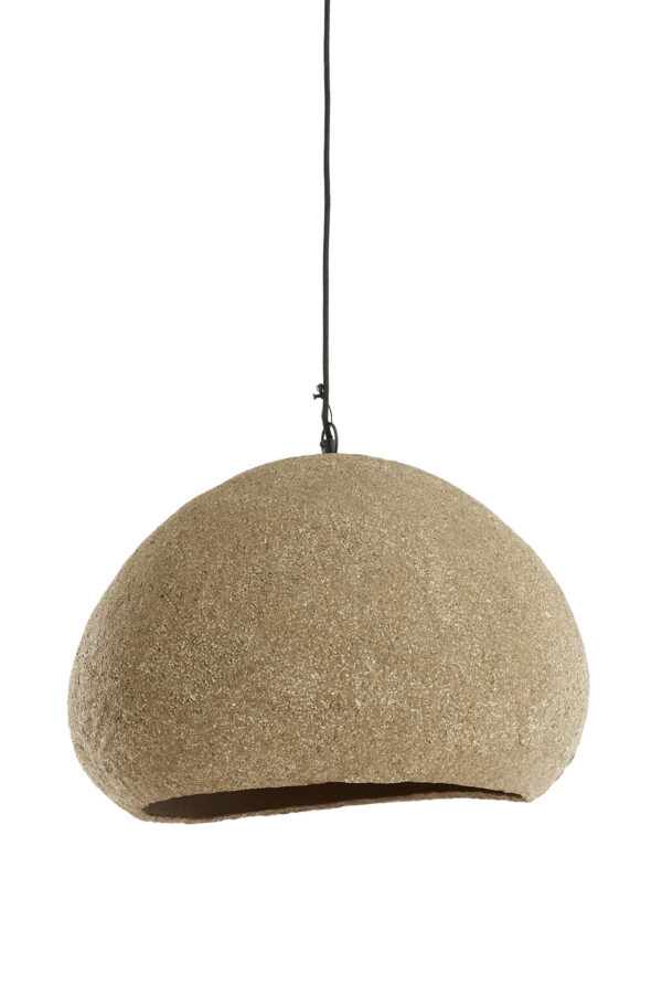 Zandkleurige bolvormige hanglamp Light & Living Celmira - Ø 57 cm - Image 2