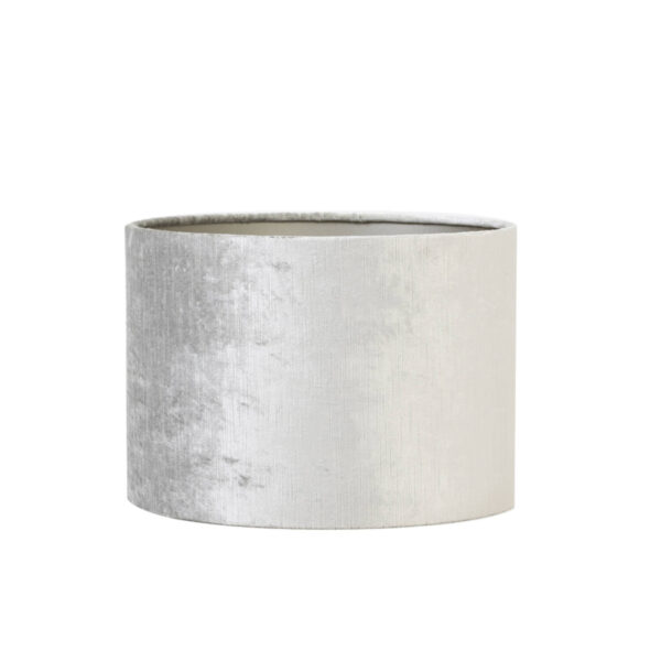 Cilindervormige lampenkap in zilver Light & Living Gemstone - Ø 20 cm