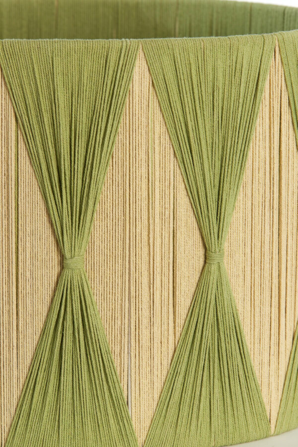 Groene lampenkap gevlochten patroon Light & Living Hannah - Ø 40 cm - Image 4