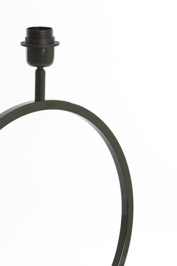 Ronde frame lampvoet zwart Light & Living Liva - H 53 cm - Image 5