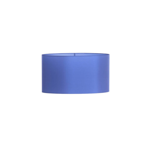 Blauwe cilindervormige lampenkap voor verlichting Light & Living Paradox - H 32 cm