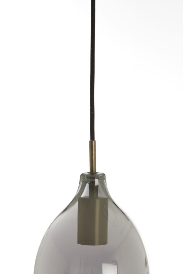 Hanglamp met meerdere glazen kappen Light & Living Lukaro - B 45 cm - Image 6