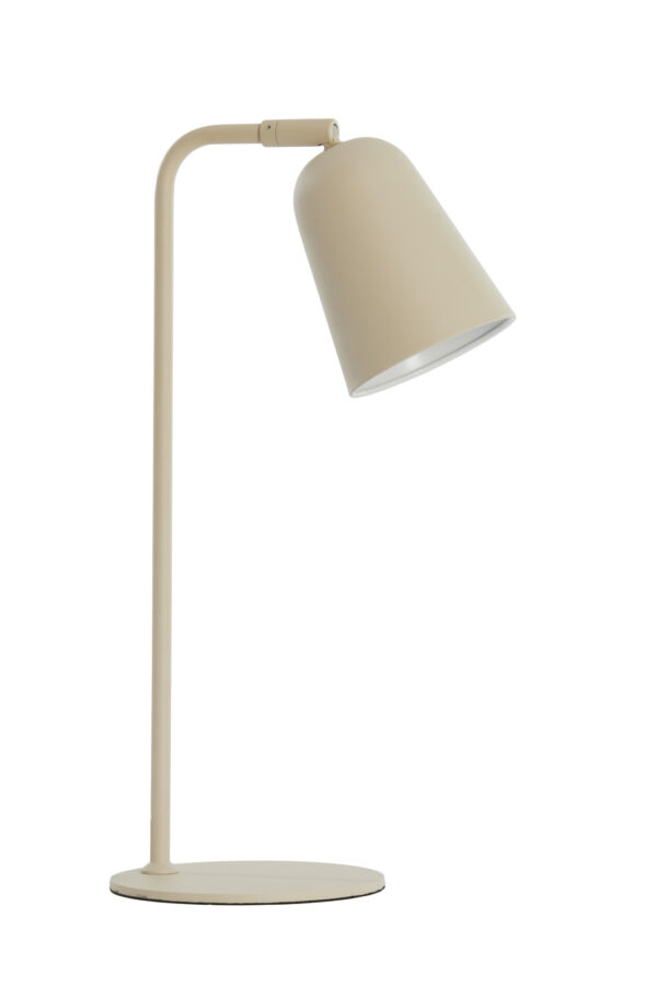 Beige tafellamp moderne stijl Light & Living Salomo - H 47 cm - Image 2