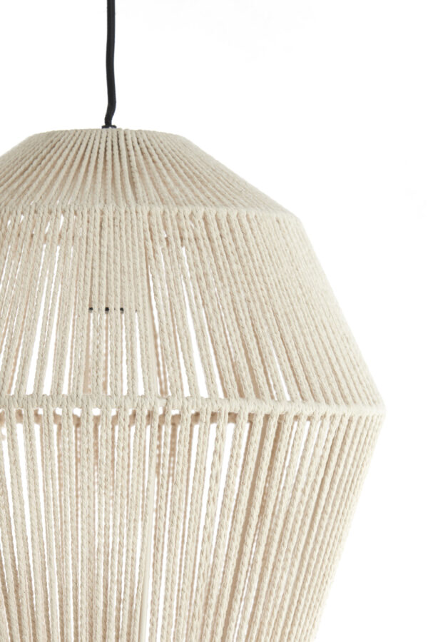 Natuurlijke hanglamp met geweven kap Light & Living Deya - Ø 38 cm - Image 3