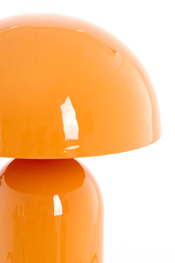Oranje paddenstoel designlamp Light & Living Tolima - H 48 cm - Image 3
