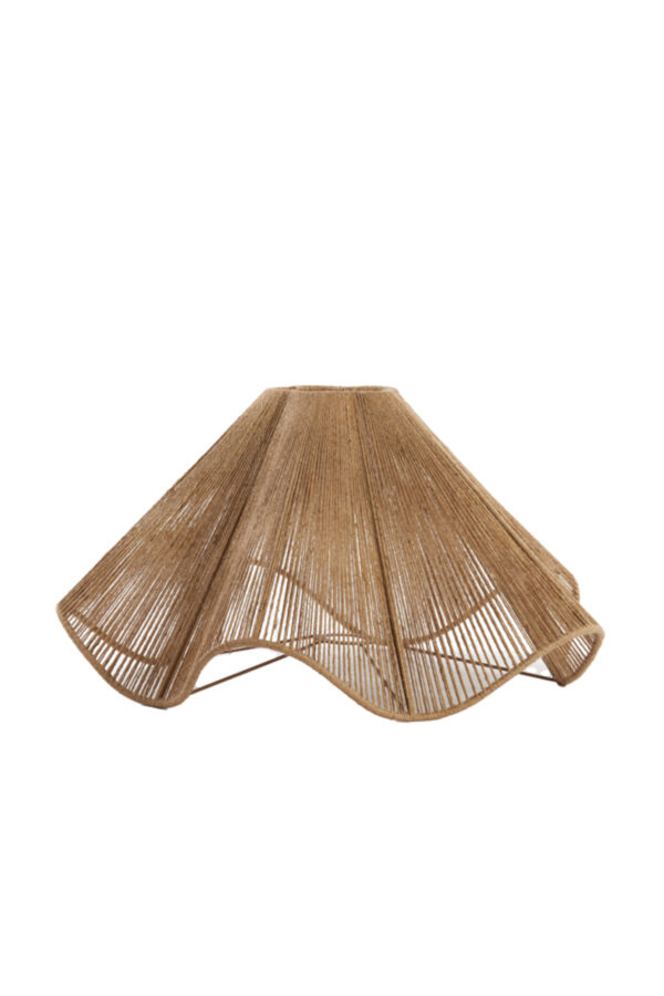 Rotan kap naturel kleur Light & Living Fodara - Ø 45 cm - Image 2