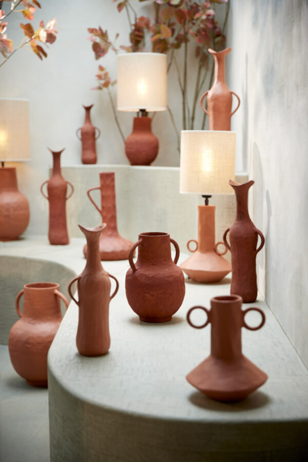 Originele beige cilinder lampenkap Light & Living Sendai - Ø 20 cm - Image 4