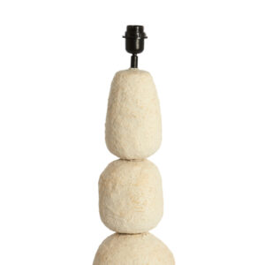 Alternative view of Moderne witkleurige lampenvoet Light & Living Marree - H 52 cm