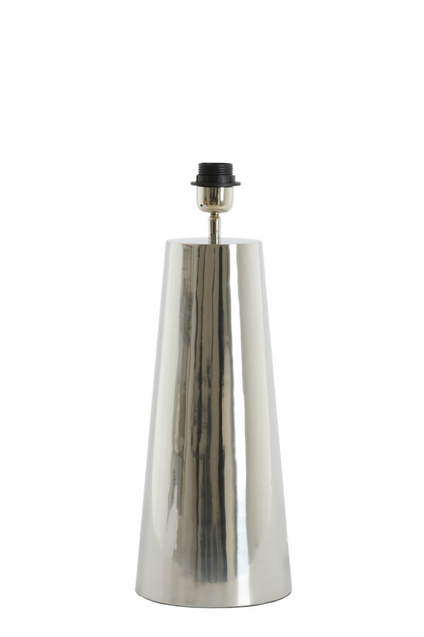 Zilveren lampenvoet cilindervormig Light & Living Yelos - H 43 cm - Image 2