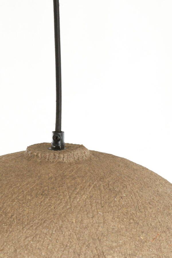 Hanglamp met natuurlijke uitstraling Light & Living Celmiros - Ø 41 cm - Image 4