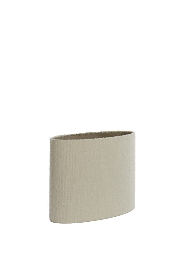 Beige cilinderlampenkap voor sfeervolle verlichting Light & Living Bolero - H 32 cm - Image 3