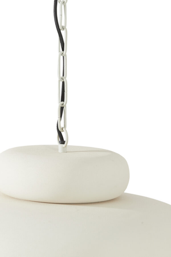 Moderne witte hanglamp minimalistisch Light & Living Neiva - Ø 46 cm - Image 4