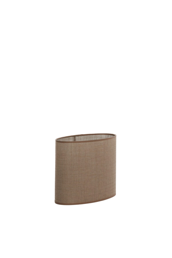 Lampenkap linnen bruin cilindervormig Light & Living Caden - H 25 cm - Image 3