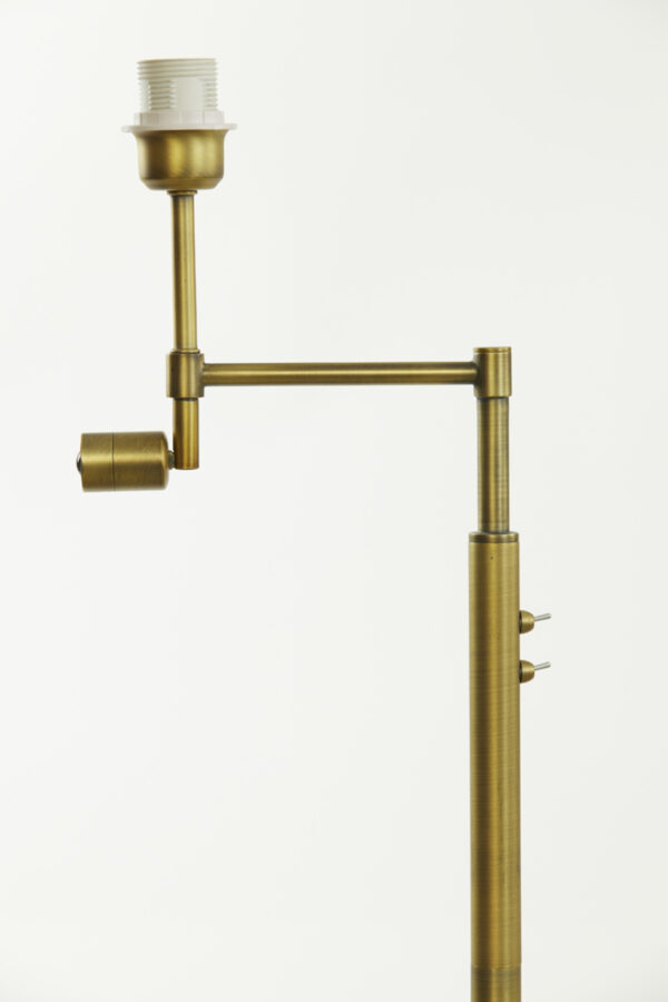 Klassieke brons armatuur met leeslampje Light & Living Montana - H 140 cm - Image 7