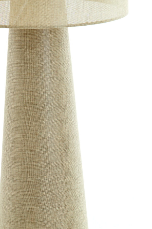 Sfeervolle vloerlamp met beige lampenkap Light & Living Micky - H 180 cm - Image 4