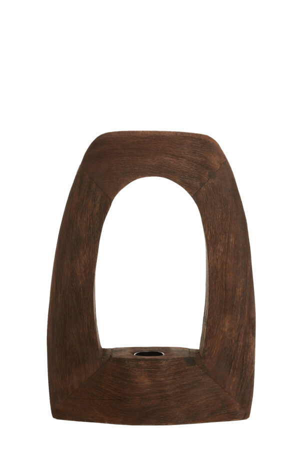 Moderne lampvoet van hout Light & Living Carini - H 35 cm - Image 2