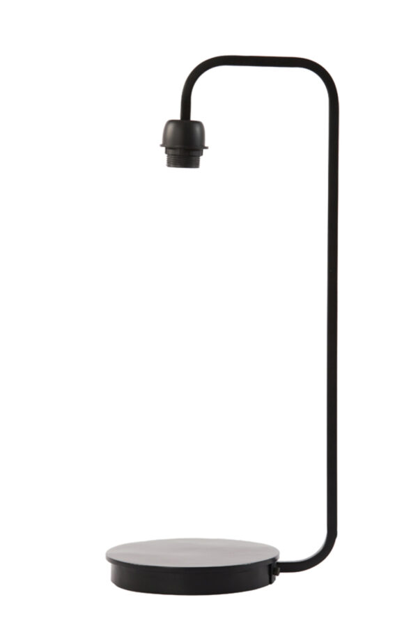 Moderne zwarte lampvoet Light & Living Mareno - H 60 cm - Image 2