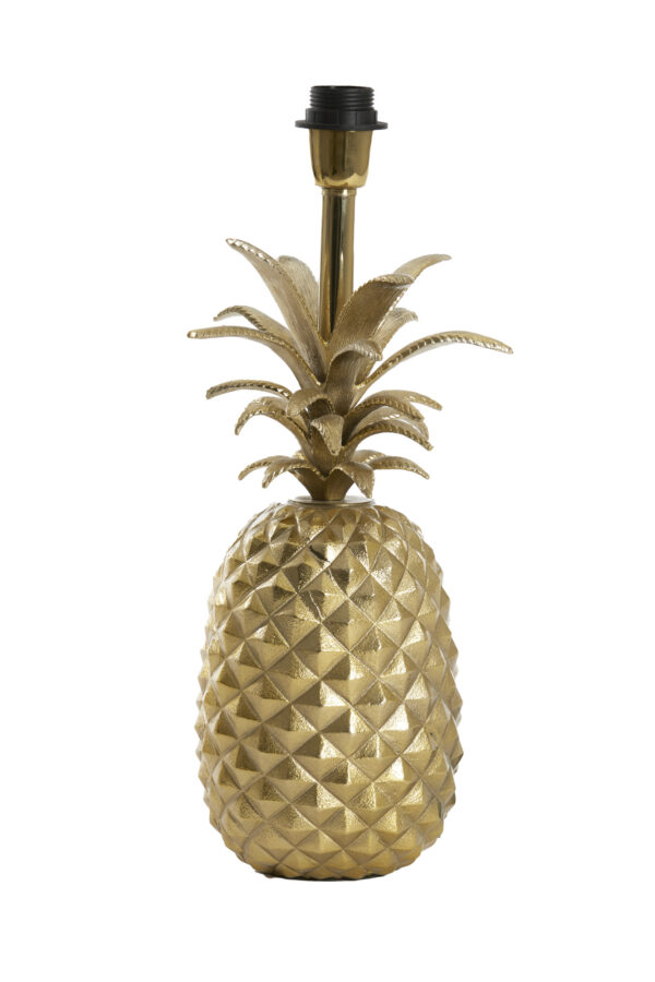 Gouden ananas lampvoet Light & Living Pineapple - H 42 cm - Image 2