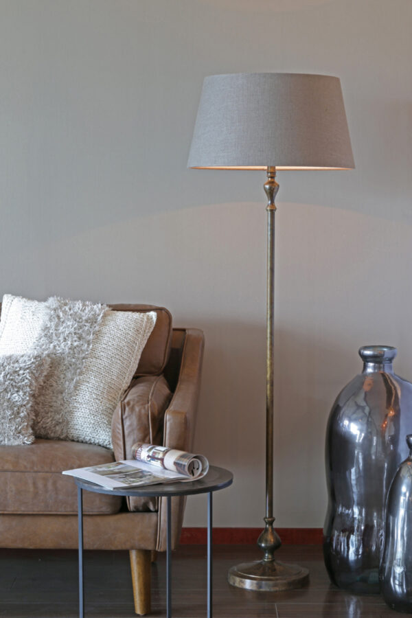 Antieke rustige lampenvoet bruin Light & Living Cabu - H 133 cm - Image 4
